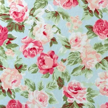 Fabric Rose Pattern Stock Photos