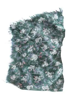 Fabric sample isolated 스톡 사진