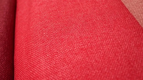 Fabric Samples Of Different Colors In Move Are Spinning And Rotation Stock Footage 81370190