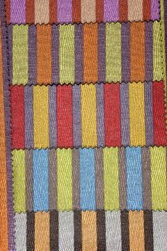 Fabric samples for textil Stock Photos