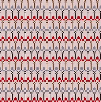 Fabric seamless pattern Stock Illustration
