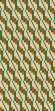 Fabric seamless pattern. Stock Illustration