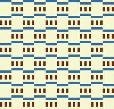 Fabric seamless pattern. Stock Illustration