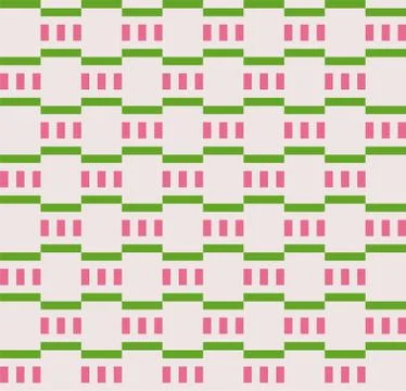 Fabric seamless pattern. Stock Illustration