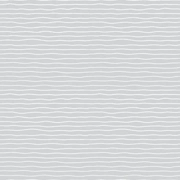 Fabric seamless pattern with textile line texture, white on grey background Stock Illustration