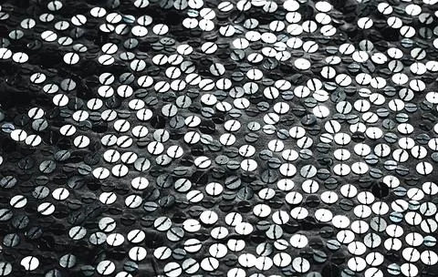 Fabric Silver texture with spangles. Background sequin. Glitter texture. Fabr Stock Photos