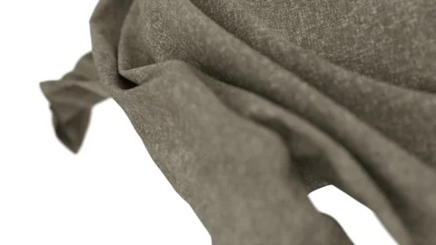 Fabric slow motion falling cloth Stock Footage 315681671
