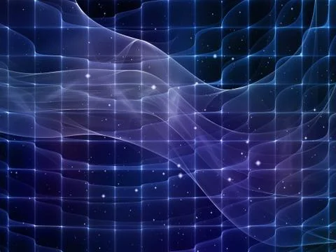 Fabric of Space Stockillustratie