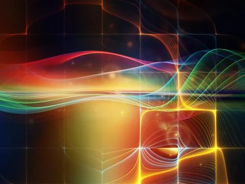 Fabric of Space Stock Illustration