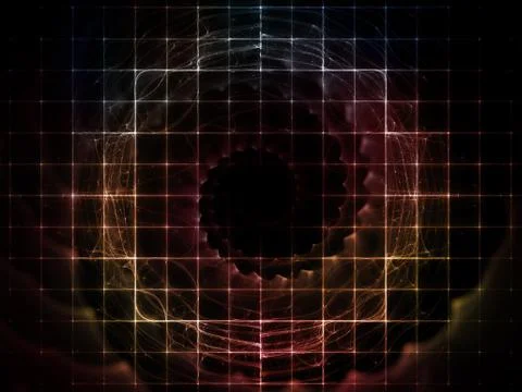 Fabric of Space Stock Illustration
