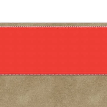 Fabric with stitches of a white thread Stock Illustration