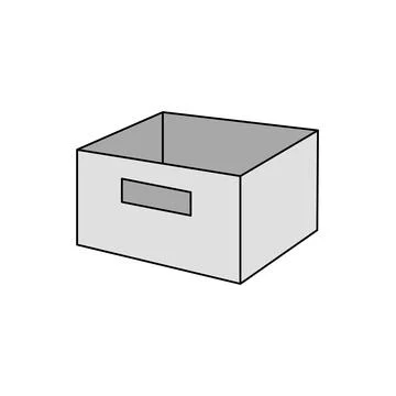 Fabric storage Illustrazione stock