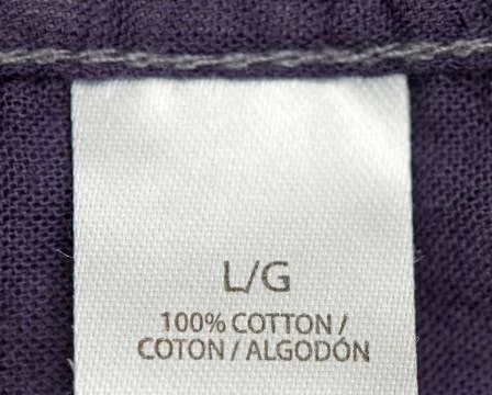 Fabric tag Stock Photos