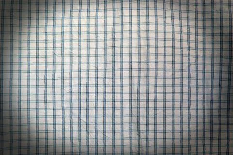 Fabric textile background with square pattern Stock Photos