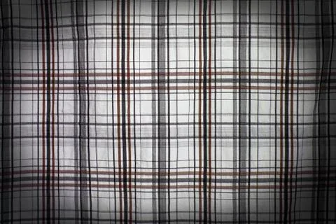 Fabric textile background with square pattern Stock Photos