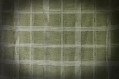 Fabric textile background with square pattern Stock Photos