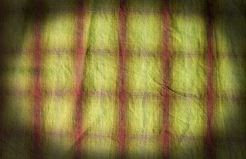 Fabric textile background with square pattern Stock Photos