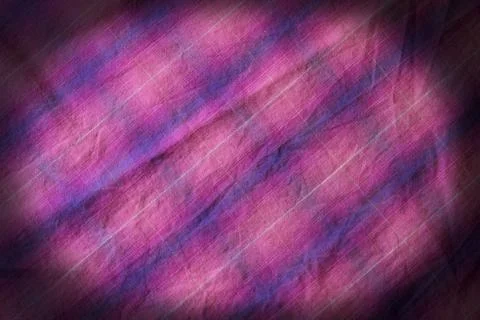 Fabric textile background with square pattern Stock Photos