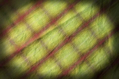 Fabric textile background with square pattern Stock Photos