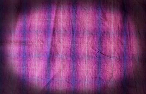 Fabric textile background with square pattern Stock Photos