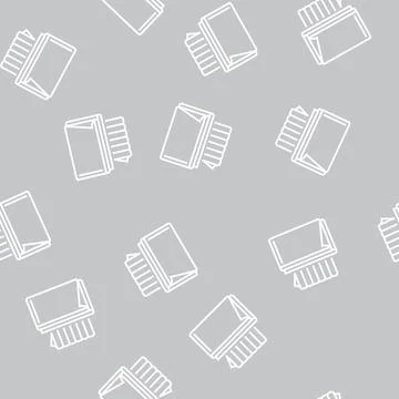 Fabric textile multicolor line seamless pattern Stock Illustration