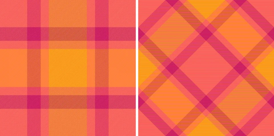 Fabric textile pattern of plaid check background with a texture vector seam.. 스톡 일러스트
