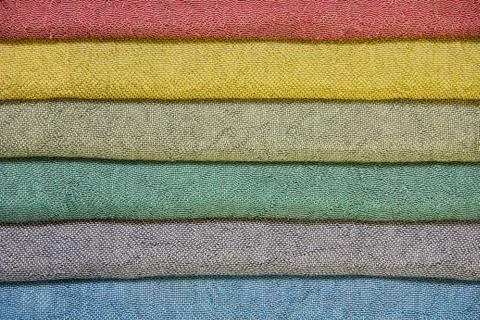 Fabric texture background Stock Photos