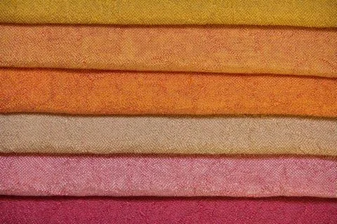 Fabric texture background Stock Photos