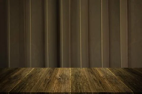 Fabric texture background , process in vintage style with wood terrace 스톡 사진