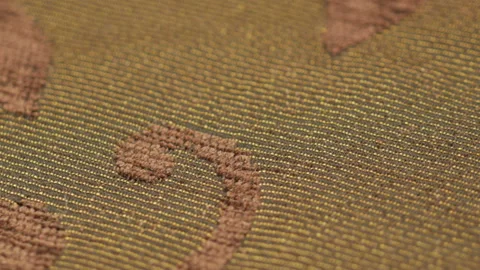 Fabric Texture Can Be Used As A Background Stock Footage 136426896