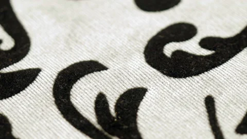 Fabric Texture Can Be Used As A Background Stock Footage 136427170