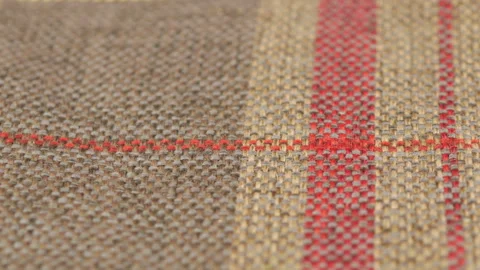 Fabric Texture Can Be Used As A Background Stock Footage 136427375