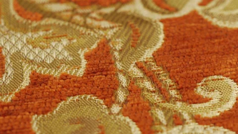 Fabric Texture Can Be Used As A Background Stock Footage 144042838