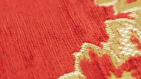 Fabric Texture Can Be Used As A Background Stock Footage 144043048