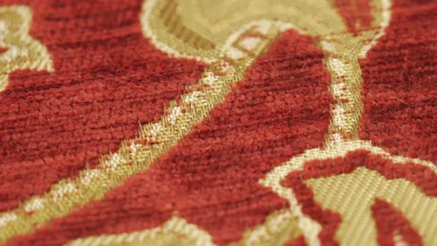 Fabric Texture Can Be Used As A Background Stock Footage 144043165