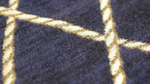 Fabric Texture Can Be Used As A Background Stock Footage 144043243