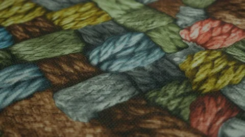 Fabric Texture Can Be Used As A Background 库存影片 220016690