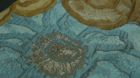 Fabric Texture Can Be Used As A Background 库存影片 220016718