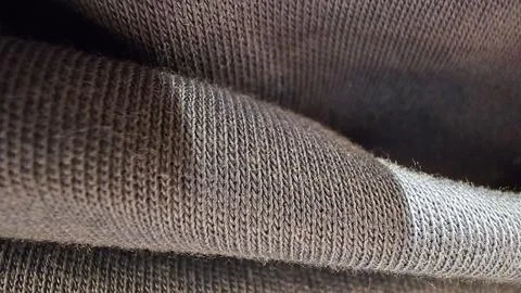 Fabric texture close-up with shadows, background Stock Photos