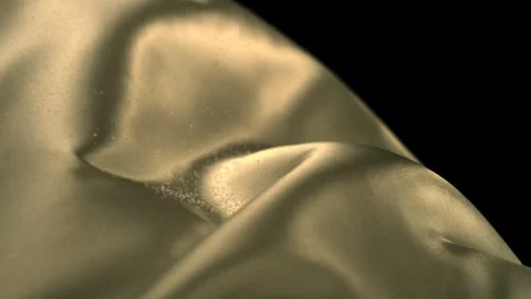 Fabric texture motion background with liquid flow and reflective surface Stock Footage 327570589