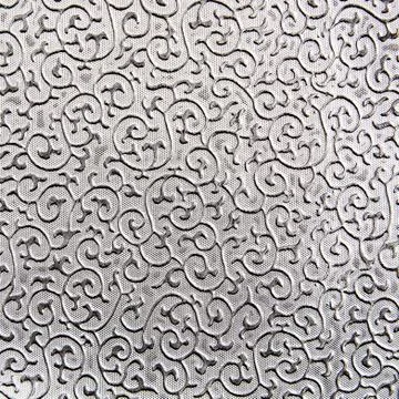 Fabric texture patterns silver for background or design Stock Photos