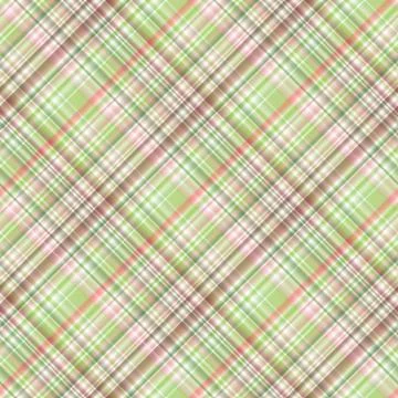 Fabric texture. Seamless tartan pattern. Vector background. Stock Illustration