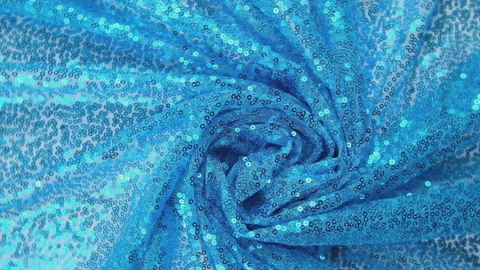 Fabric texture with spangles. Background sequin. Glitter texture. Fabric sequins Stock Footage 276879871