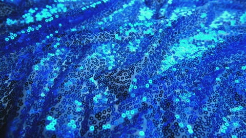Fabric texture with spangles. Background sequin. Glitter texture. Fabric sequins Stock Footage 277351867