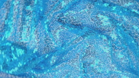 Fabric texture with spangles. Background sequin. Glitter texture. Fabric sequins Stock Footage 279653603