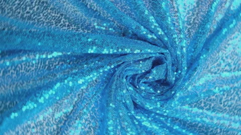 Fabric texture with spangles. Background sequin. Glitter texture. Fabric sequins Stock Footage 279653662