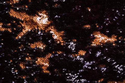 Fabric texture with spangles. Background sequin. Glitter texture. Fabric sequins Stock Photos