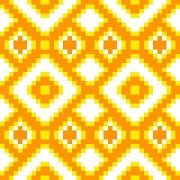 Fabric thai ethnic pattern, silk weaving colorful pattern, fabric native se.. 스톡 일러스트