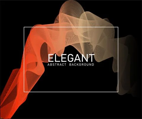 Fabric wave background Stock Illustration