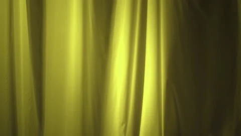 Fabric Yellow Stock Footage 201308563
